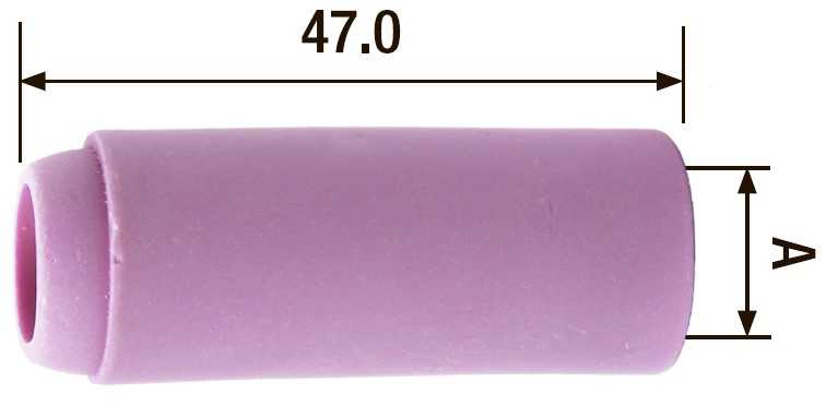 FUBAG Сопло керамическое №5 ф8 FB TIG 17-18-26 (FB10N49) Аксессуары к горелкам TIG, MIG/MAG фото, изображение