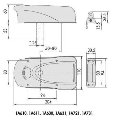 Cisa 1.1A721.00.0 Электромеханические замки фото, изображение